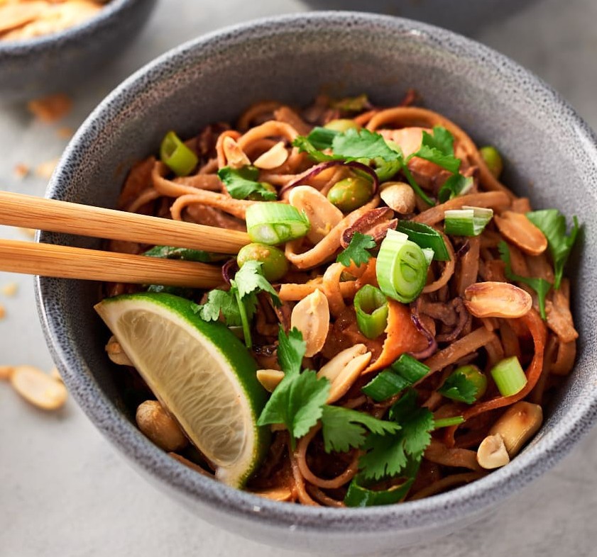 Thai Vegan Peanut Noodles